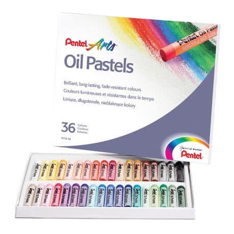 Pentel Oil Pastels view 2