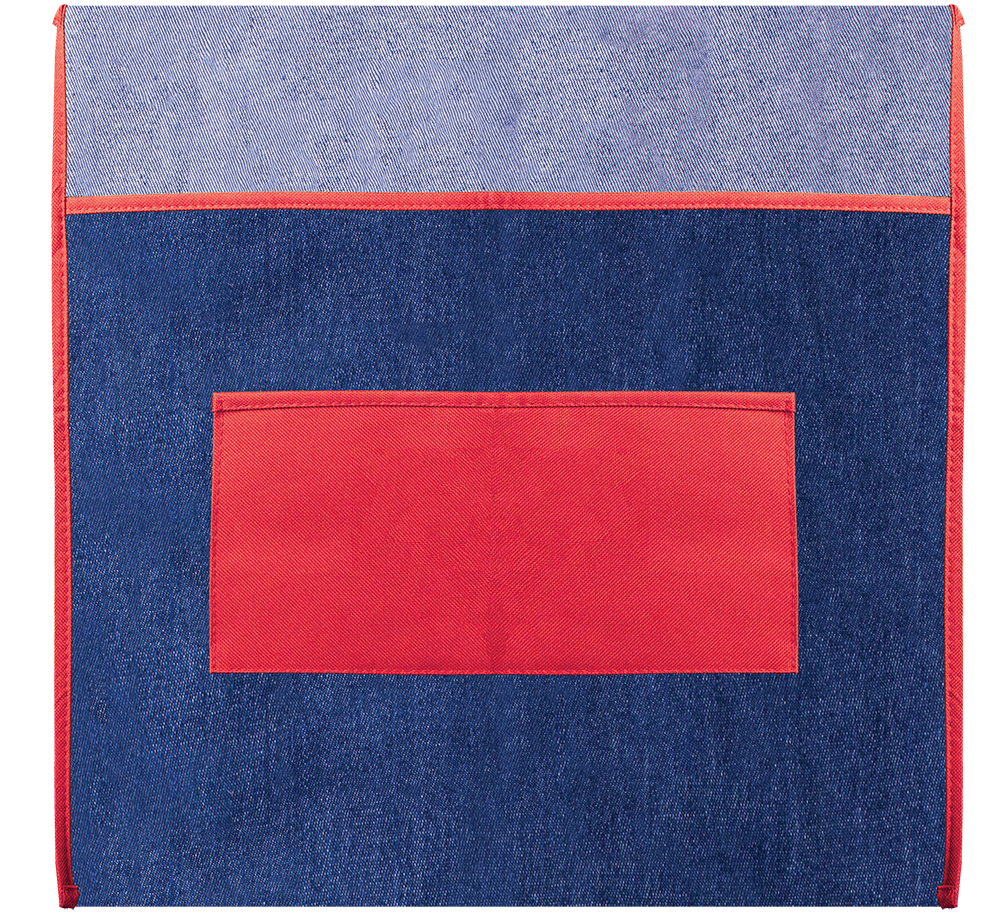 DENIM CHAIR BAG ASST COLOUR