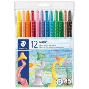 Staedtler Noris Club Wax Crayons W-12 (TWIST)