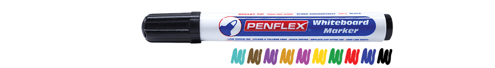 Penflex Whiteboard Markers Single view 2