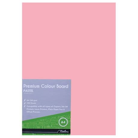 Treeline A4 Deep Tint Project Board 160gsm Assorted 100's view 9