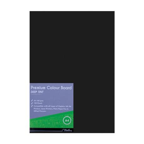 Treeline A4 Deep Tint Project Board 160gsm Assorted 100's view 8