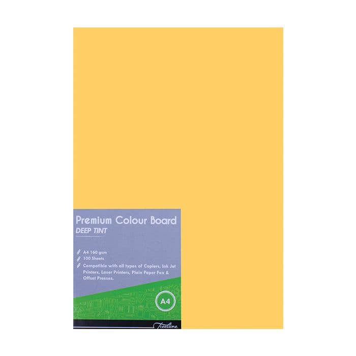 Treeline A4 Deep Tint Project Board 160gsm Assorted 100's view 5