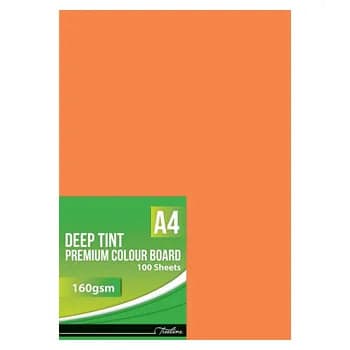 Treeline A4 Deep Tint Project Board 160gsm Assorted 100's view 4