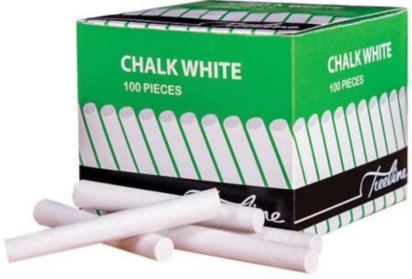 TREELINE CHALK 100`s WHITE (DUSTFREE)