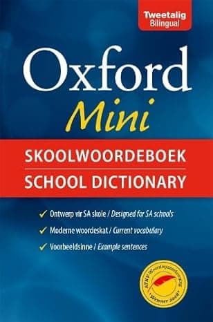 OXFORD MINI TWEETALIGE WOORDEBOEK