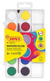 JOVI WATERCOLOUR PAINT SET 12`s