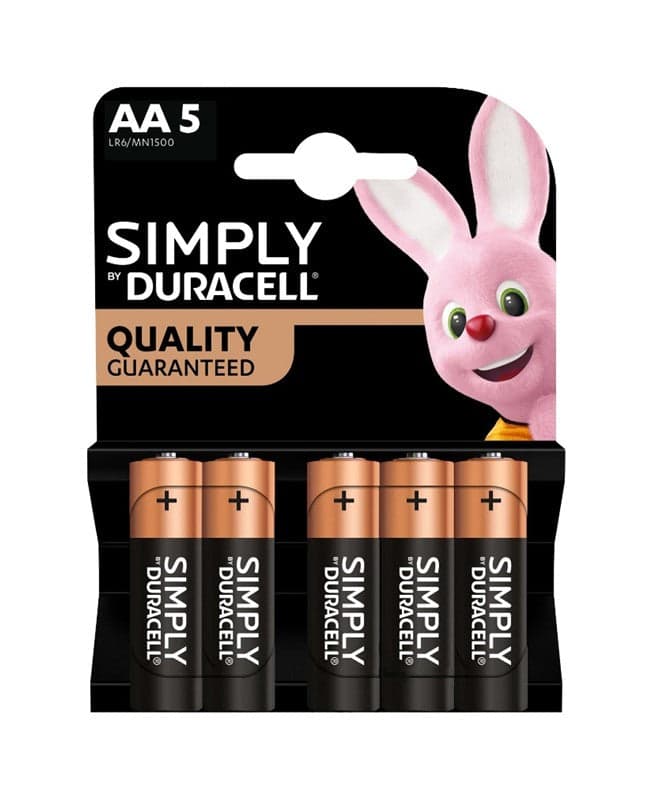 SIMPLY DURACELL AA 5