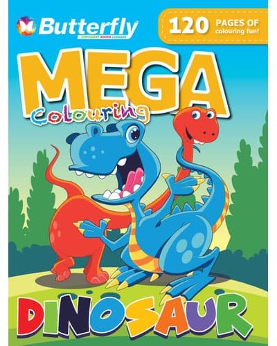 Dinosaur Colour & Activity Book 120pg