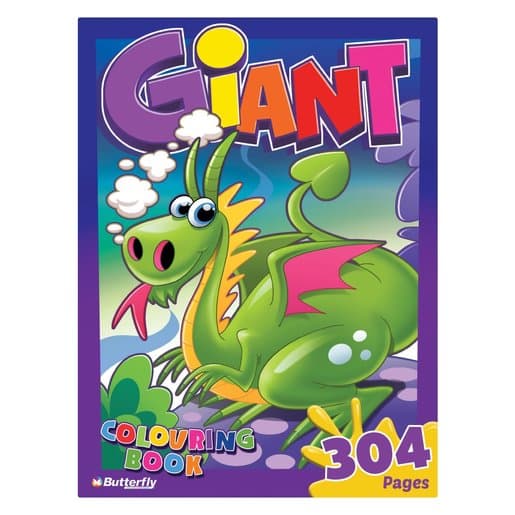 GIANT 304 PG COLORING BOOK