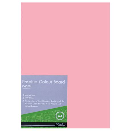 Treeline A4 Deep Tint Project Board 160gsm Assorted 100's view 9
