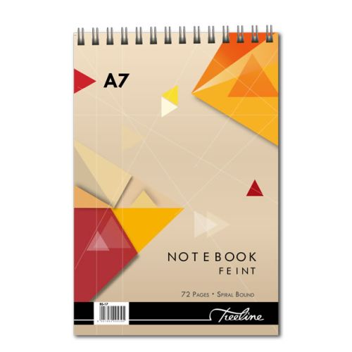 Treeline A7 Wiro Notebook 72 Pages