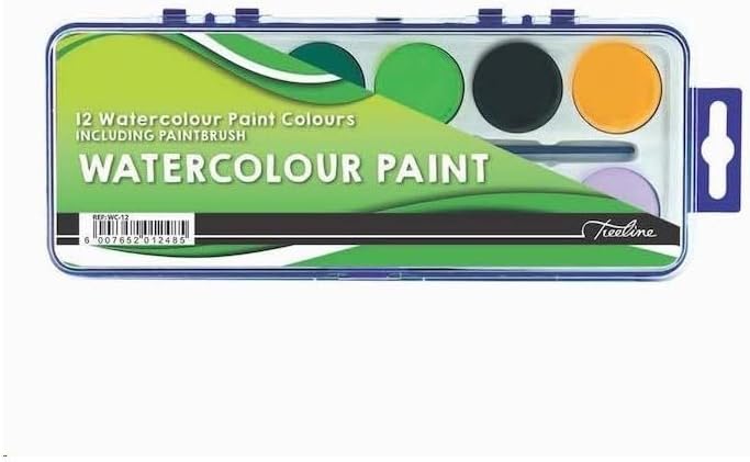 TREELINE WATERCOLOUR PAINT SET 12`s
