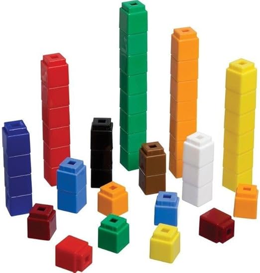 COUNTING CUBES (INTERLOCKING) 100pc