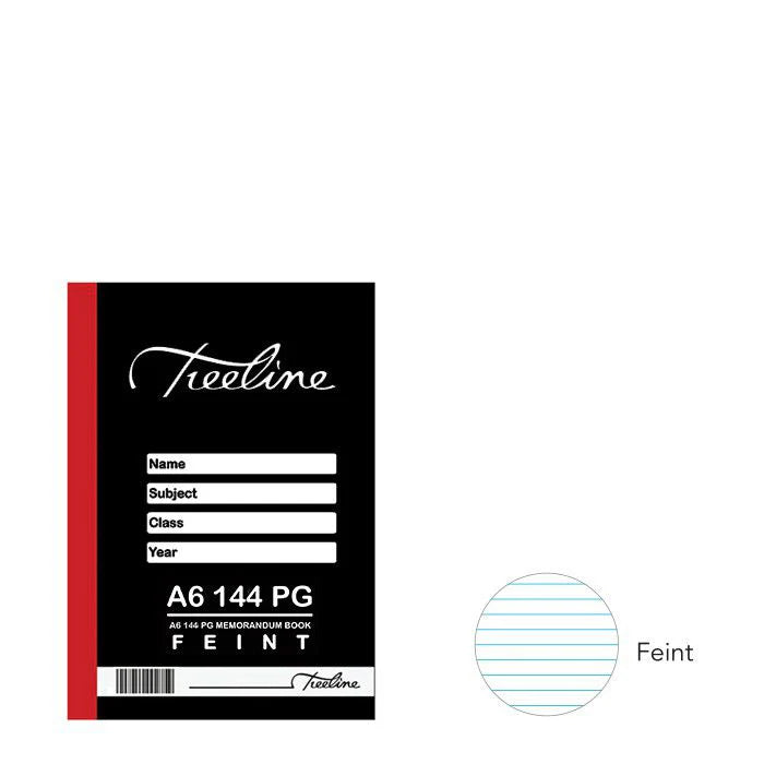 Treeline A6 Index Book 144 Pages
