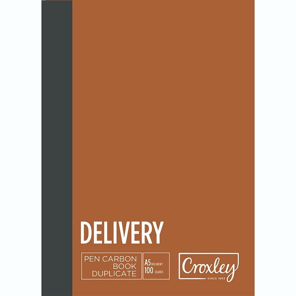 Croxley A5 Pen Carbon Delivery Book JD16P Duplicate 100 Pages
