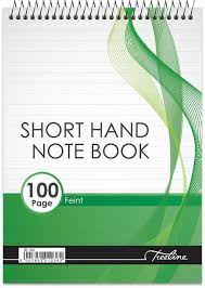 A5-100pg SHORTHAND NOTE BOOK F/M